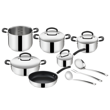 LAGOSTINA - BATTERIA 13PZ LINEA PRATICA ACCIAIO INOX 