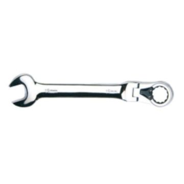 CHIAVE COMBINATA CON SNODO A CRICCHETTO REVERSIBILE 13mm