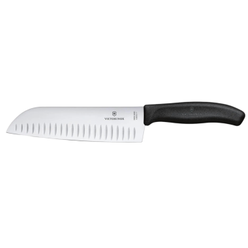 VICTORINOX - COLTELLO SANTOKU ALVEOLATO LINEA SWISS CLASSIC 17CM 