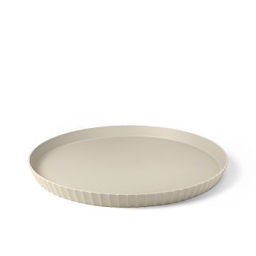 BLIM PLUS - VASSOIO ATENA IN POLIPROPILENE 40X3CM MOKA GREY