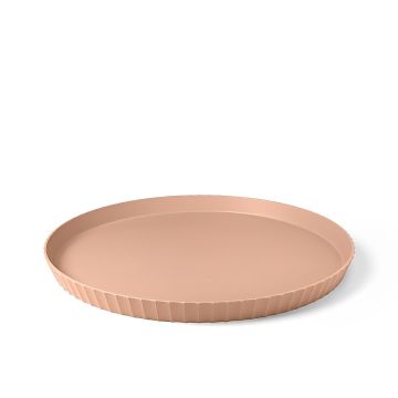 BLIM PLUS - VASSOIO ATENA IN POLIPROPILENE 40X3CM PINK SAND 