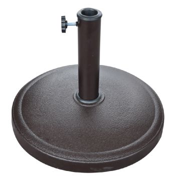 BASE PER OMBRELLONE IN POLIRESINA NERO 