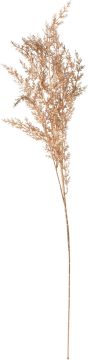 RAMO CON FOGLIE IN POLIPROPILENE DORATO H. 94CM