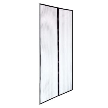 ZANZARIERA MAGNETICA NERA LINEA STANDARD MAGNET 140X240CM