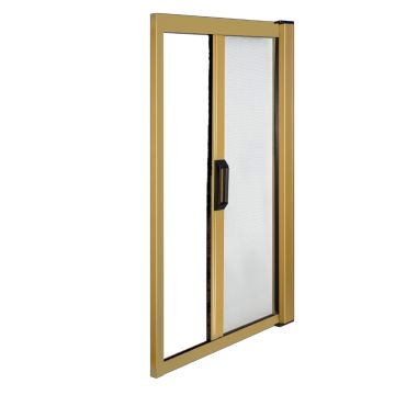 ZANZARIERA AVVOLGIBILE BRONZO LINEA STANDARD SOTTILE 140X240CM 