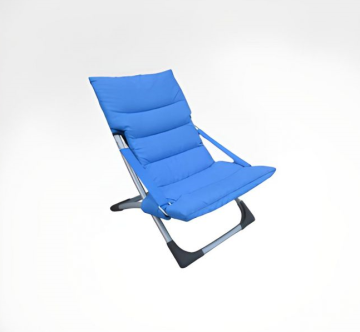 SDRAIO PIEGHEVOLE DA ESTERNO CANAPONE BABY IN ALLUMINIO E TESSUTO BLU 