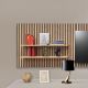 BOISERIE MOD. INFINITY 2.0 CM 138X22 H.100 CADIZ EFFETTO CANNETTATO 