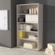 LIBRERIA MOD. OMEGA II CM 78.5X33.6 H.188 CACHEMIRE