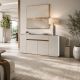 CREDENZA MOD. CRETA CM 170X40 H.85 CASHMERE E NOCE EASTWOOD