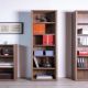 LIBRERIA MOD. DA VINCI CM 44X35.7 H. 217.2 NOCE BRERA 