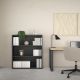 LIBRERIA MOD. SIGN CM 79.6X34.3 H. 123.6 GRIGIO OPACO