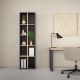 LIBRERIA MOD. SIGN CM 40.8X34.3 H. 204.7 JACKSON HICHORY E GRIGIO OPACO 