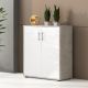 LIBRERIA MOD. OMEGA II CM 78.5X33.6 H. 118 CEMENTO E BIANCO FRASSINATO