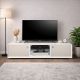 PORTA TV MOD. GIORNO PER GIORNO CM 155.6X45 H. 39.6 NUVOLA FRASSINO E TELE LISCIO