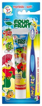 SPAZZOLINO FOUR FRUIT C/DENTIFRICIO