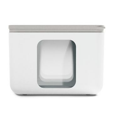 BLIM PLUS - CONTENITORE PEEK BOX QUADRO ARCTIC WHITE 13.3X13.3X10CM 1.3LT
