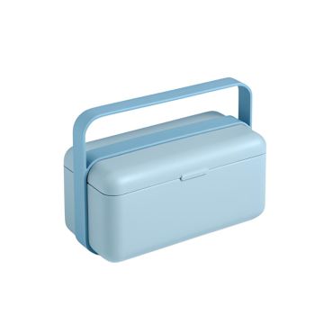 BLIM PLUS - LUNCHBOX BAULETTO AZZURRO 18X9.5X13.5CM 450ML