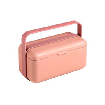 BLIM PLUS - LUNCHBOX BAULETTO ROSA 18X9.5X13.5CM 450ML