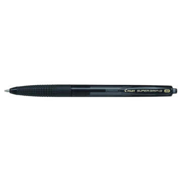 PENNA SUPERGRIP SCATTO MEDIO NERO NERO