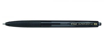 PENNA SUPERGRIP SCATTO MEDIO NERO NERO