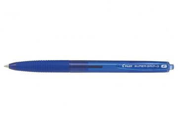 PILOT - PENNA A SFERA A SCATTO SUPER GRIP-G BLU (F)