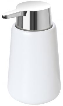 LINEA SIDNEY - DISPENSER SAPONE BIANCO E CROMO