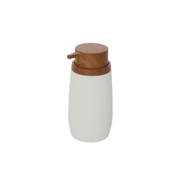 LINEA LONDON - DISPENSER SAPONE BIANCO E NATURALE 