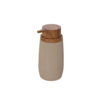 LINEA LONDON - DISPENSER SAPONE TORTORA E NATURALE 