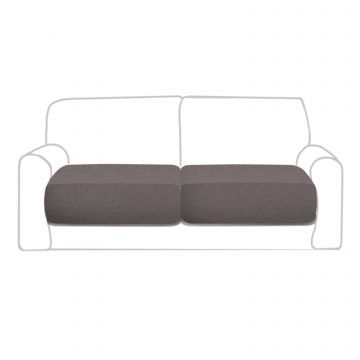 COPPIA COPRICUSCINI GENIUS 1P GRIGIO 1012