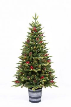 PINETTO CON 150 LED A LUCE CALDA H. 120CM 