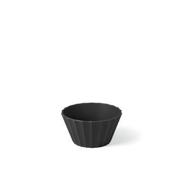 BLIM PLUS - CIOTOLA LINEA HERA 11X6CM NERO CARBONE
