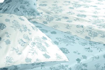 COMPLETO LETTO ROMANCE 2 PIAZZE COLORI ASSORTITI