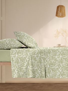 COMPLETO LETTO 2P BOTANIC IN COTONE ASSORTITO