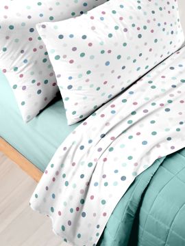 COMPLETO LETTO 1P SKY IN COTONE ASSORTITO