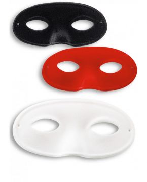 MASCHERA DOMINO SCAMOSCIATO MEDIO ASSORTITO