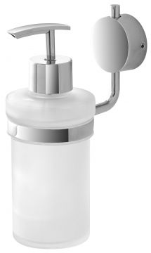 DISPENSER CROMO/VETRO SAT.SERIE PLAZA