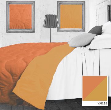 LINEA ACAPULCO - TRAPUNTA SINGOLA DOUBLE-FACE ARANCIO 