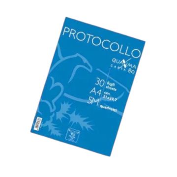 CONF.30 FF PROTOCOLLO GR.80 QUADRETTI 5mm