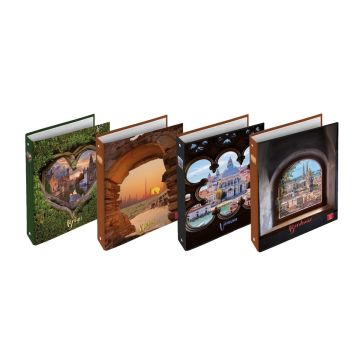 PIGNA - RACCOGLITORE AD ANELLI HELLO TRAVEL A4 ASSORTITO