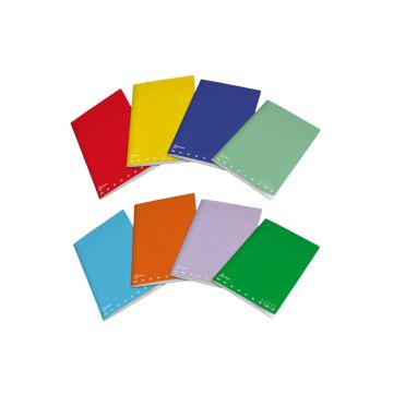 PIGNA - QUADERNO MAXI MONOCROMO 50 FOGLI A4 RIGHE 3a elem. ASS.