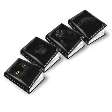 DIARIO 12 MESI MONOCROMO BLACK ASSORTITO