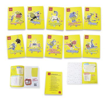 PIGNA - QUADERNO MAXI PAROLE OSTILI 42 FOGLI A4 RIGHE ASSORTITO