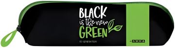 ARDA - ASTUCCIO PORTAPENNE RE-GENERATION CM 22 NERO/VERDE 