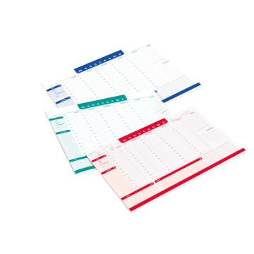 PIGNA - DESK PLANNER SETTIMANALE 42X29.5CM MONOCROMO ASSORTITO