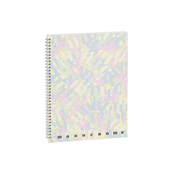 PIGNA - BLOCCO SKIP SPIRALATO MONOCROMO MULTICOLOR 100FF QUADRETTI 5mm