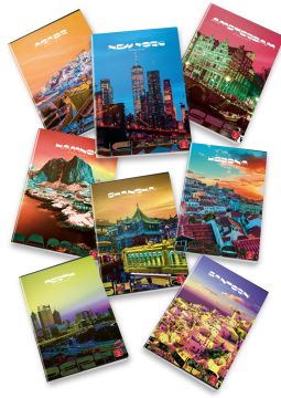 QUADERNO MAXI CITY EFFECTS 50FF/SH QUADRETTI 5mm