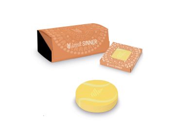 PIGNA - PALLINA MISTER MEMO SINNER 100FF DIAM. 6.5 CM GIALLI 