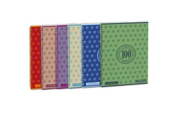 PIGNA - QUADERNO MAXI SKIP PIGNACENTO 50FF/SH 4 FORI RIGHE 1 rigo ASS.