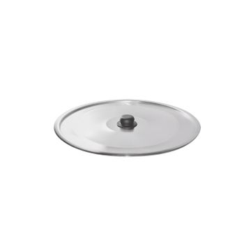 COPERCHIO IN ALLUMINIO DIAM. 60CM CON POMOLO NERO