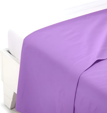 BIANCALUNA - LENZUOLA SOPRA 1P LINEA COLORED LILLA